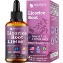 4 Oz Licorice Root Extract Liquid Drops - Digestive, Lung & Skin Support | 2 Month Supply | - Made in USA - Licorice Root Supplement - Alcohol & Sugar Free