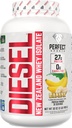 PERFECT SPORTS Diesel 100% New Zealand Whey Protein Isolate | Stevia Sweetened, No Artificial Ingredients, Keto | 0g Carb, 0g Fat, 26g Protein | 2 Pounds (Banana)