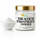 Herbs Botanica Tricalcium Phosphate 8 oz Bulk Calcium Phosphate Powder – High Performance Anti-Caking Agent & Supplement Powder Additive Improves Flow & Texture Food Grade Quality