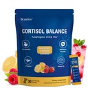 Calm Cortisol Reducer Powdered Drink Mix, Cortisol Reducer and Sleep Aid Supplement with Magnesium Glycinate, Ashwagandha, L-Theanine, Vitamin D 3 for Sleep & Relaxation, 30 Ct (Raspberry Lemonade)