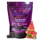 Chill Gummies, Relaxation and Focus Supplement with L Theanine and Ashwagandha, Defense System Support with Mangosteen and Vitamin D, Gluten Free, Vegan, Watermelon Flavor, 40 Count