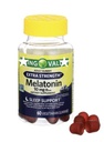 Extra Strength Melatonin Gummies 10mg 60ct – Sleep Support Supplement – Non-GMO, Vegan, Blueberry Flavor, 60 Count - Pack1