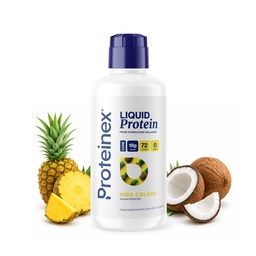 Proteinex Medical Grade Liquid Hydrolyzed Protein Max Strength - Ondersteunt wondgenezing en dokter Aanbevolen- Geen Carbs, Zero Sugars & Klaar om vloeibaar eiwit te drinken (Natural Pina Colada, 30 Fl Oz)