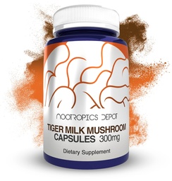Nootropics Depot Tiger Milk Mushroom Capsules 300mg 