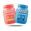 SEEQ Clear Protein Bundle (Clear Whey Protein Isolate Blue Razz Freeze + Watermelon Wave)