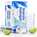Hydrogen Water Tablets, High H2 with Magnesium Supplement, Dissolvable Hydrogen Tablets for Drinking Water, Energy Metabolism, Energy Boost and Cognitive Function, Zesty Lime Flavor, 100 Count