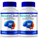 Neuro Clean Capsules, Official Neuro Clean Brain & Memory Supplement Pills, Advanced Nootropic Pills for Brain Health Support, All Natural NeuroClean Cognitive Health & Function Reviews (2 Pack)