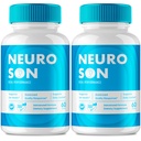 NeuroSon Capsules, Official NeuroSon Brain & Memory Supplement Pills, Advanced Nootropic Pills Brain Health Support, All Natural Neuro Son Cognitive Health & Function Reviews (2 Pack)