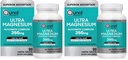 Qunol Magnesium Glycinate Complex,Gentle on Stomach,250mg Pill Dose,Superior-Absorption Magnesium,Nerve,Bone and Muscle Health Supplement,90 Count (Pack of 2)