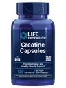 Life Extension Creatine Capsules – Creatine Monohydrate – Promotes Strength, Lean Muscle, Healthy Endurance – Non-GMO, Gluten-Free – 120 Capsules (Pack of 12)