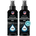Aromasong Magnesium Oil Spray for Feet & Body – 23mg Magnesium per Spray – Topical Magnesium Spray for Calm Sleep & Leg Discomfort – 2 Pack 8 oz, Made in USA