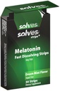 Solves Strips Melatonin Sleep Aid – Fast-Acting Oral Dissolvable Strips | 3mg Melatonin | Dream Mint Flavor | Sugar-Free | Travel Friendly | 30 Strips