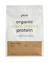 plenti Organic Plant-Based Protein Powder: Peanut Butter - 20g Pea Protein + Probiotics, Digestive Enzymes & Omega 3-6, Gut Friendly, Sugar Free, 27 Servings (2 lbs)