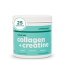 AdvoCare Collagen + Creatine - Creatine Monohydrate & Bovine Collagen Peptides - Beauty, Bone Health, Connective Tissue Health & Muscle Wellness Support - Unflavored - 9.3 oz (25 Servings)