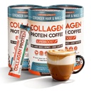 Collagen Protein Coffee Powder for Weight Loss – Supports Digestion, Bloating, Energy & Focus, Fat Burning, Joint, Skin, Hair & Nails – High-Protein for Women & Men (90 Servings)