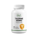 HUJ Taurine Capsule - Amino Acids Supplement - Supports Normal Nervous System & Cardiovascular Function* - 120 Capsules