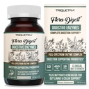 Flora Digest - 3-in-1 Max Strength Digestive Enzymes + Gut Surviving Probiotics & ButyraGen® Postbiotic for Optimal Digestion, Bloating Relief, Regularity, Gut Lining & Colon Support - (30 Capsules)