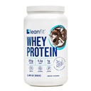LeanFit® Grass-fed Whey Protein Powder, Natural Chocolate, Gluten-Free, Keto-Friendly & Low-Carb 24g Protein, 23 Servings, 858g (1.89 Pound) Tub