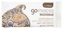 GoMacro Organic Macrobar, 2 oz bars, Peanut Butter Chocolate Chip, 12 bars