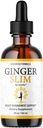 Ginger Slim Drops - Official GingerSlim Droppers Supplement Premium Formula, Ginger Slim All Natural Liquid Support Advanced Formula Healthy Drops Reviews, 1 Bottle for 1 Month