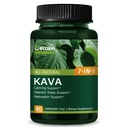 Kava Kava Root Extract Capsules for Natural Calm & Sleep Support. Herbal Supplement with Valerian, Passionflower, Chamomile, Lemon Balm, and Lavender for Mood Support. 90 Count