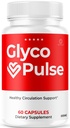 Glyco Pulse Capsules - Official GlycoPulse Pills Advanced Premium Formula Support Maximum Strength, All Natural Ingredients Vitamins for Overall Health & Wellness, 60 Capsules for 1 Month