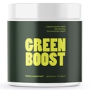 Green Boost Superfood Powder - 16 Super Fruits & Veggies and Bacillus Coagulan Probiotic (30 Servings)