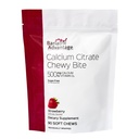 Bariatric Advantage Calcium Citrate Chewy Bites 500 mg - Highly Absorbable & Digestible - Vitamin D3 - Easily Chewable Calcium Supplement - Strawberry Flavor - 90 Count