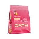 Oath Nutrition Clear Whey Isolate Protein Powder, Raspberry Lemonade, 20g Complete Protein per Serving, No Added Sugar, Grass-Fed, 18 Servings