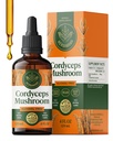 HERBAMAMA Cordyceps Sinensis Tincture - Vegan Immune Support & Defense with Cordyceps Mushroom Extract Drops - Non-GMO, Alcohol & Sugar-Free Liquid Immunity Supplement, 56-Day Supply