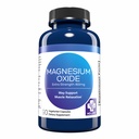 MD. Life Magnesium Oxide 400mg Capsules - High Absorption Magnesium Supplement for Leg Cramps, Sleep & Vascular Health - 90 Capsules - Non-GMO Pills for Women
