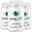 Valdivia (3 Pack) VizolUp Vision Support Capsules, Official VizolUp Eye Health Supplement - Maximum Strength, All Natural Visual Wellness & Crystal Clear View, Premium VizolUp Reviews (180 Capsules)