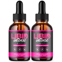 (2 Pack) Libid Intense Drops, Official LibidIntense Liquid Supplement Drops with All Natural Ingredients, Advanced Health & Wellness Support Formula with Max Strength Premium Vitamins (60 Servings)