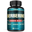 Satoomi 25in1 Berberine supplement - Berberine Hcl - Ceylon Cinnamon - melkdistel en meer