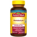 Nature Made Metabolyze Capsules, Chromium Picolinate, Green Tea Extract and B12, Healthy Weight Management & Fat Metabolism Support, 60 Capsules, 30 Day Supply