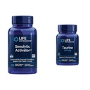 Life Extension Senolytic Activator with Quercetin, Fisetin, Taurine for Immune Support, Anti-Aging & Longevity - 36 & 90 Vegetarian Capsules
