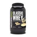 NutraBio Classic Whey Protein Powder- 25G Protein Per Scoop - Full-Spectrum Amino Acid Profile - No Fillers, Artificial Colors, Preservatives - Low Glycemic Index - (Cake Batter, 2 Pounds)