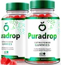 rize labs - Puradrop Extra Power Gummies for Weight Loss Management, Extra Strength, Keto ACV (Apple Cider Vinegar) Gummy Supports Healthy Metabolism (120 Gummies)