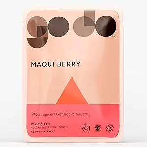 Fitness Health Maqui Berry Extract 120 Tabletten 2000MG Supplement for Energy Booster 