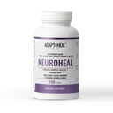 ADAPTOHEAL NeuroHeal - Natural Supplement for Cognitive Function – Supports Memory, Concentration and Brain Health Support, Lion's Mane, Bacopa Monnieri, L-Theanine, Rhodiola Rosea (180 Capsules)