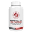 Silver Fern Women’s Whole Food Multivitamin – Daily Vitamin & Mineral Supplement with GrandFusion®, Oligut™, Effera®, AstraGin® & Menatto® K2 – 60 Capsules, 30 Servings