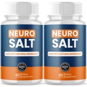 (2 Pack) Neuro Salt Capsules, Neuro Salt Brain Support Pills with Natural Ingredients, Advanced Formula NeuroSalt Maximum Strength Health & Wellness Support Vitamin for Women and Men (120 Capsules)