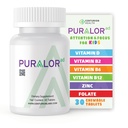 Centurion Premium Puralor AD, Cognitive and Focus Supplement for Kids with Saffron, Folate, Vitamin C, D and Zinc, 30 Chewable Tablets