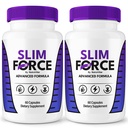 (2 Pack) SlimForce Capsules – Daily Body Balance & Energy Supplement, All-Natural Formula for Healthy Shape, Digestion & Active Lifestyle | Easy-to-Swallow Pills, Non-Habit Forming (120 Capsules)