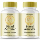 Pineal Activator Capsules, Official PinealActivator Brain Health Supplement Pills, Advanced Nootropic Pills Support, All Natural Pineal Activator Cognitive Health & Function Reviews (2 Pack)