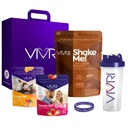 VIVRI 10-Day Challenge | Complete Nutrition System for Full-Body Health & Energy | 20 Meals with Premium Triple Protein, Coffee Alternative & Gut Cleanse | With Shaker (Shake Me! Chocolate True Zero + Cleanse Me! Strawberry + Power Me! Orange Mango)
