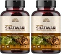 Shatavari Capsules 1000mg | Made with Organic Shatavari 45 Day Supply | an ayurvedic Herb for Vata & Pitta, (90 Capsules) (Pack of 2)