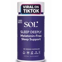 Sleep Aid Without Melatonin for Adults - 60 Capsules - Herbal, Vegan & Gluten Free Sleep Supplement Aid - Pastillas para dormir - Sleep Deeply Made in the USA
