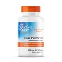 Doctor's Best Saw Palmetto Extract Supplement for Men & Women- Prostate Function & Urinary Tract Support, Hair Health Support, Saw Palmetto Herb 320 mg, Non GMO, Gluten Free, Soy Free- 180 Ct Softgels