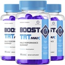 (3 Pack) Boost TRT Max Gummies - Official BoostTRT Max Gummys Advanced Premium Formula Support Maximum Strength, All Natural Ingredients Vitamin for Overall Health & Wellness, 180 Gummies For 3 Months